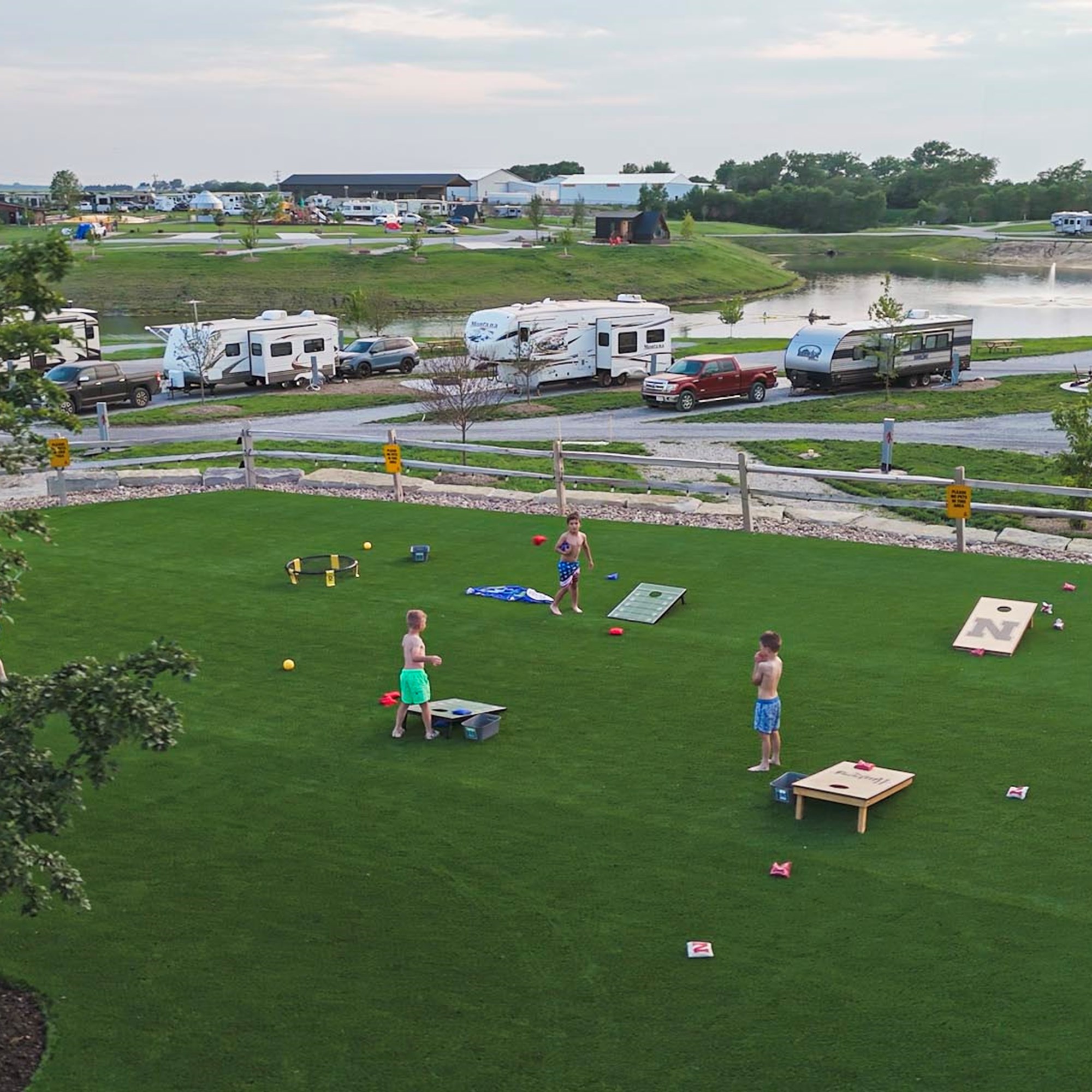 Backyard Family Games Photo