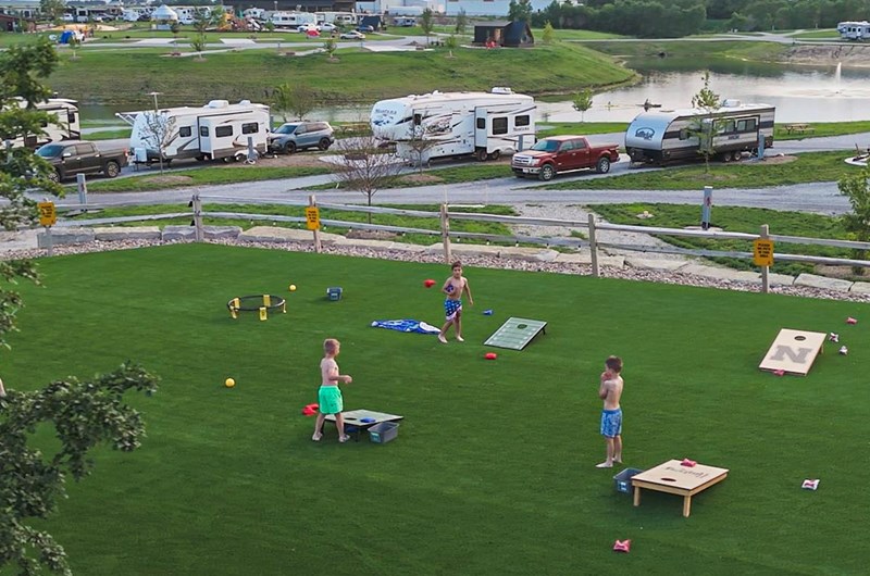 Backyard Family Games Photo