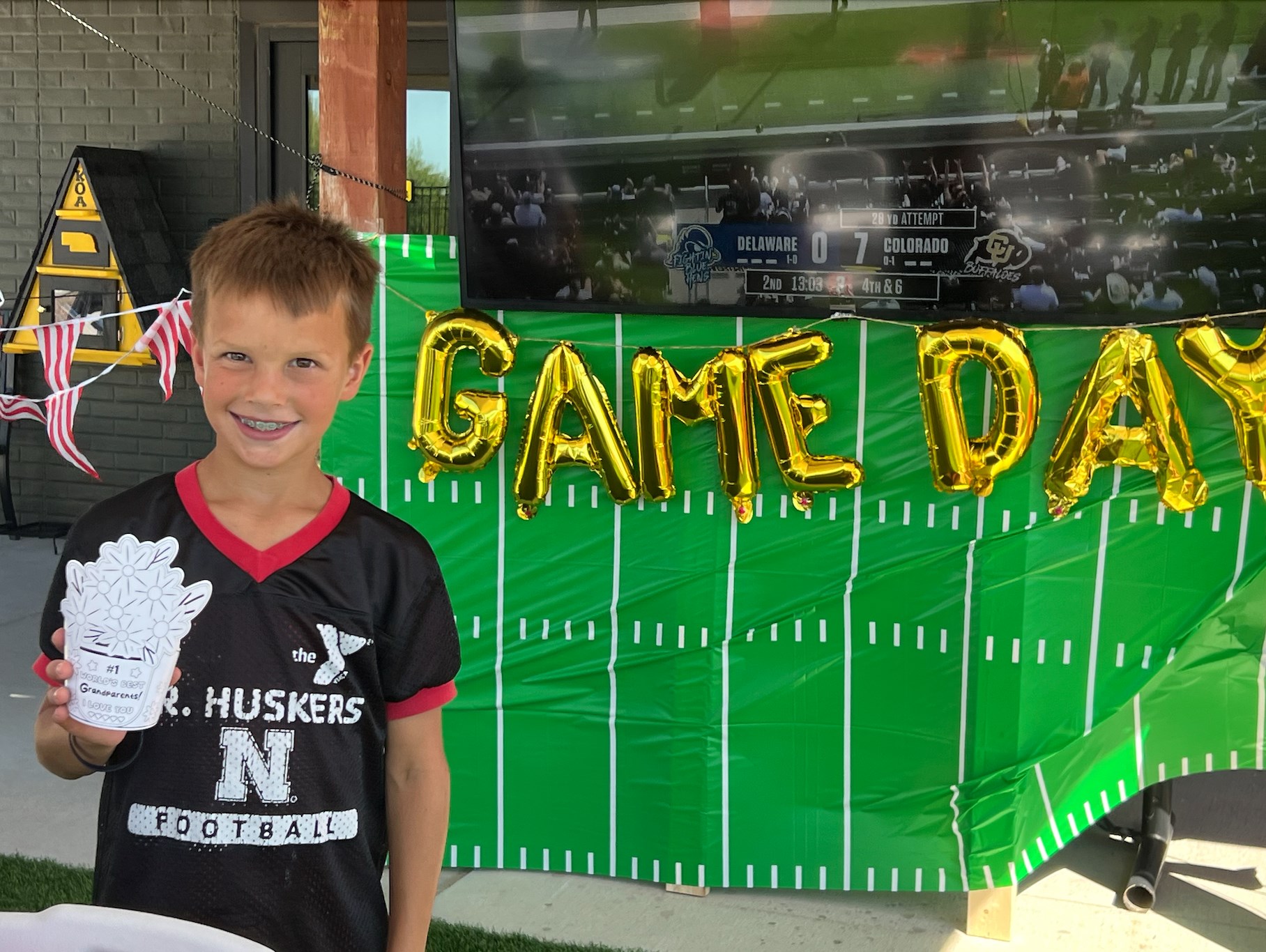 GBR Football Tailgate Party - “GBR – GO BIG RED, CAMP BIGGER Photo
