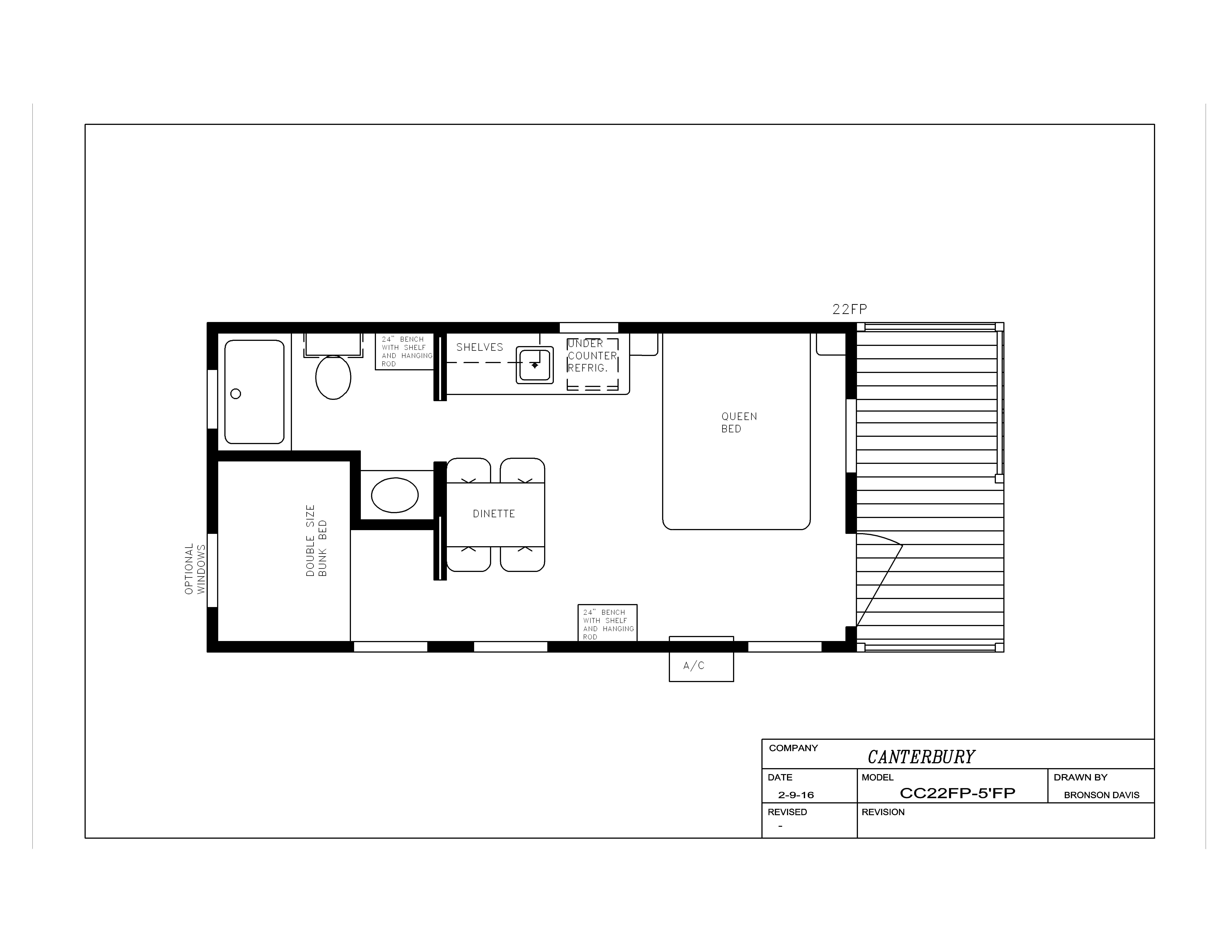 Cabin Floor Plan