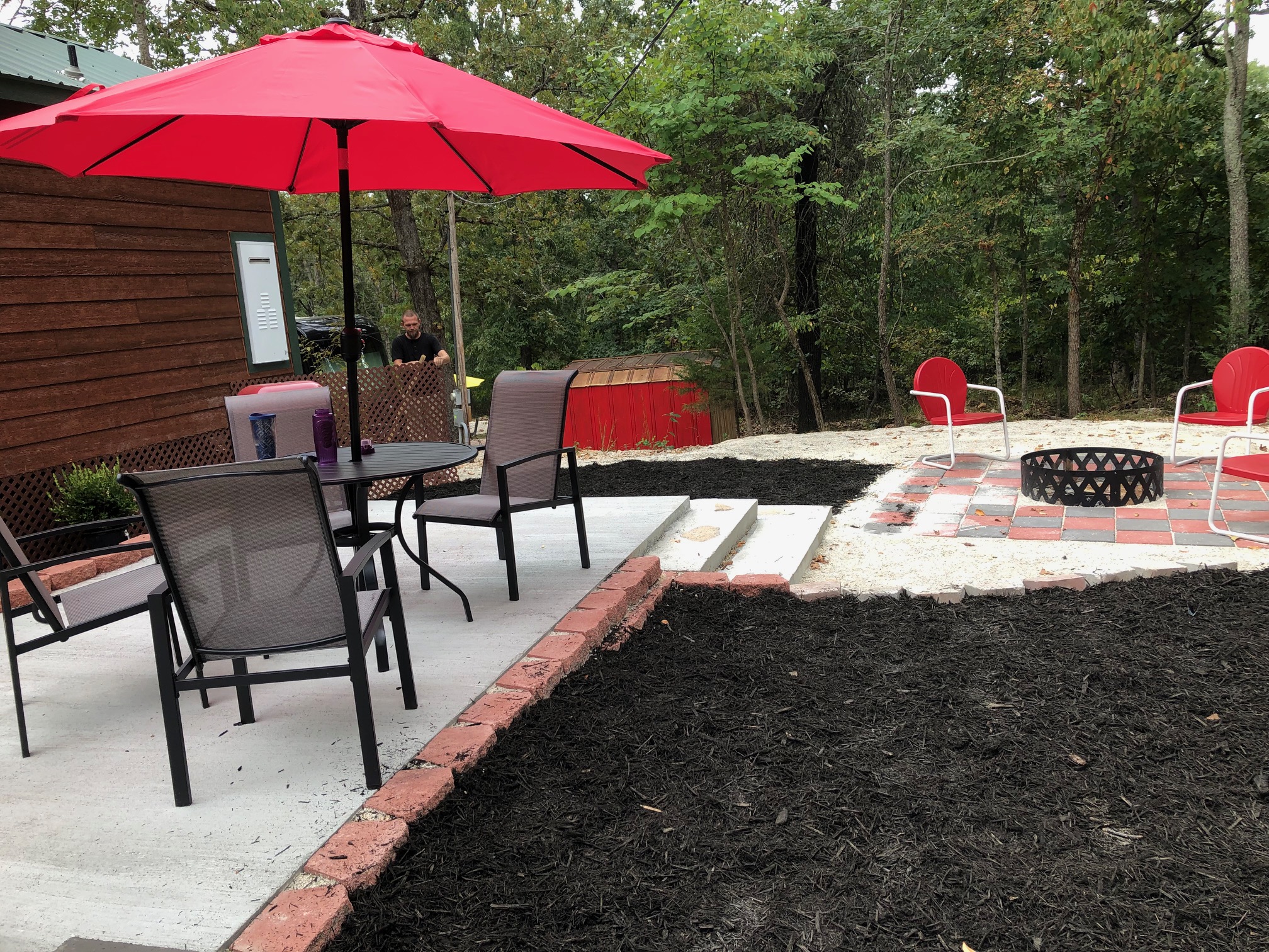 Eagle Cabin patio