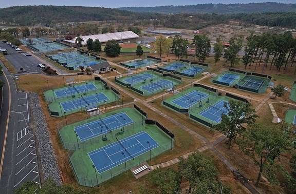 The Burns Park Tennis Complex