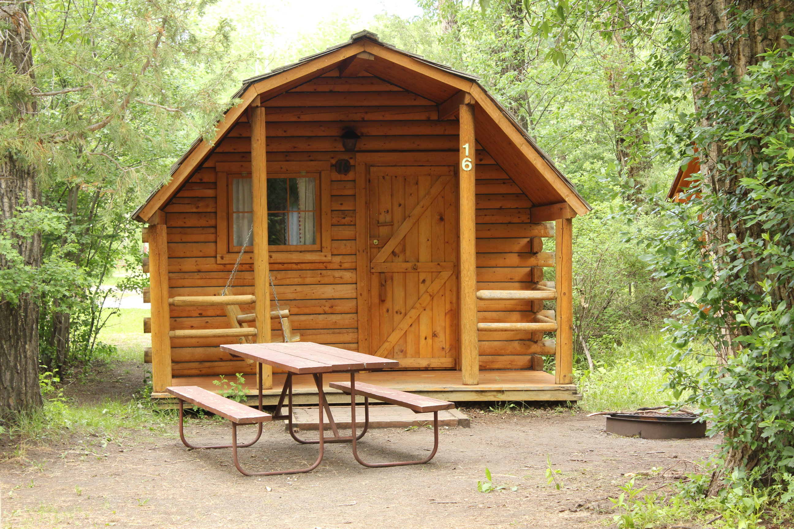 Rustic Camping Cabin