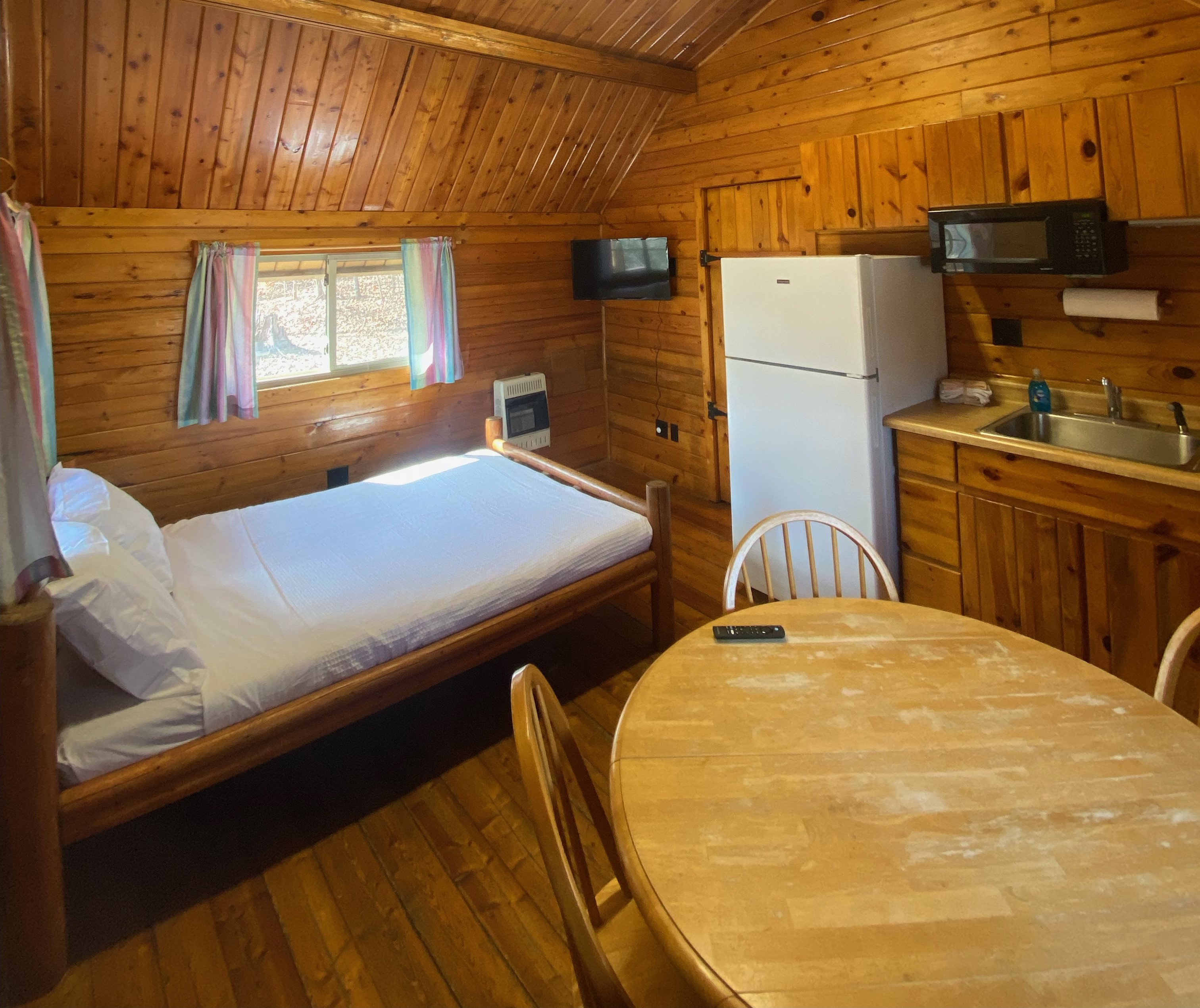 Master bed prepared