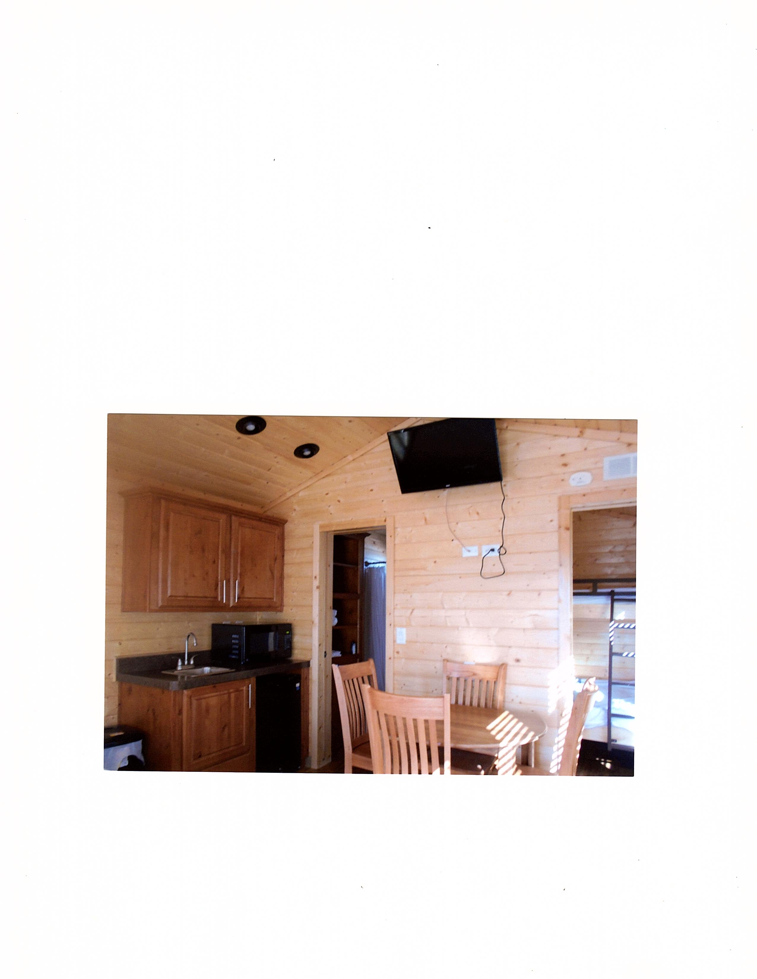 Deluxe Cabin (w/ Bathroom )  inside