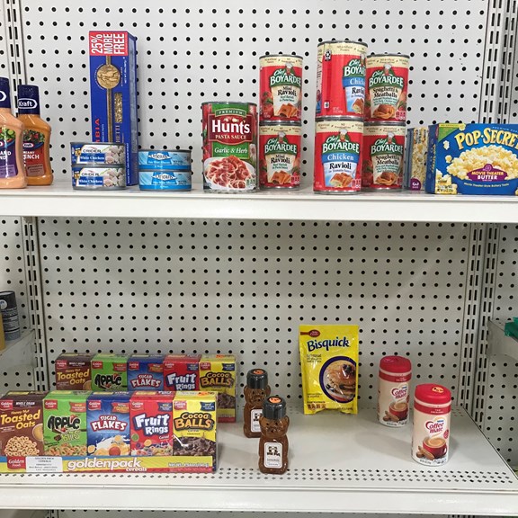 Camp Store Convenience Foods