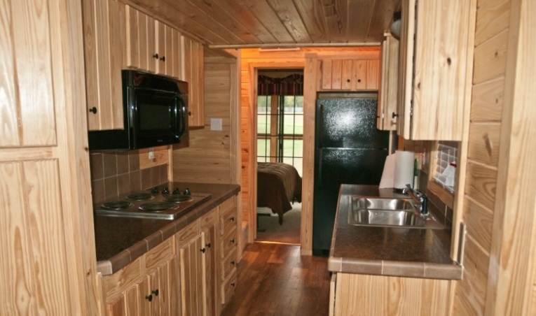 cabin kitchen