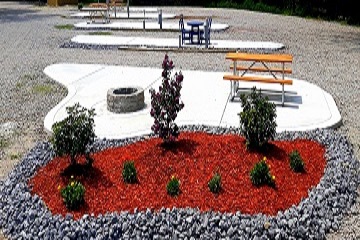 Deluxe Patio Site
