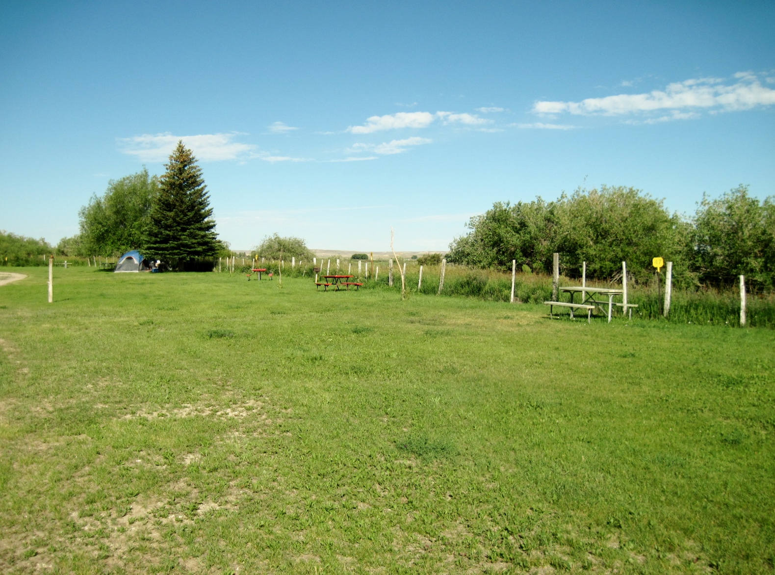 Tent sites