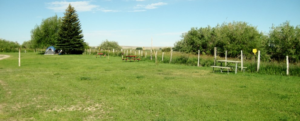 Tent sites