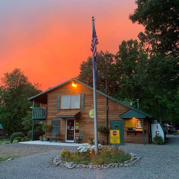 Sunsets in the Blue Ridge