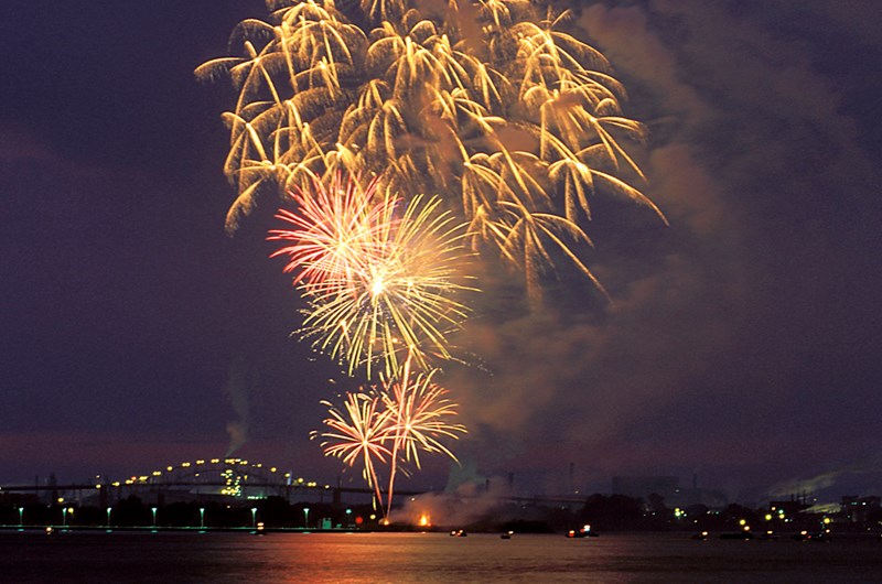 Fireworks at Dusk every Saturday Photo