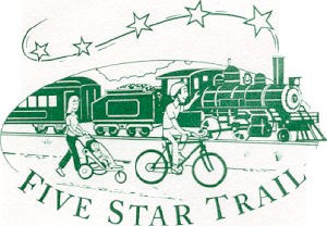 Five Star Trail - Walking & Biking Next to an Active Railroad
