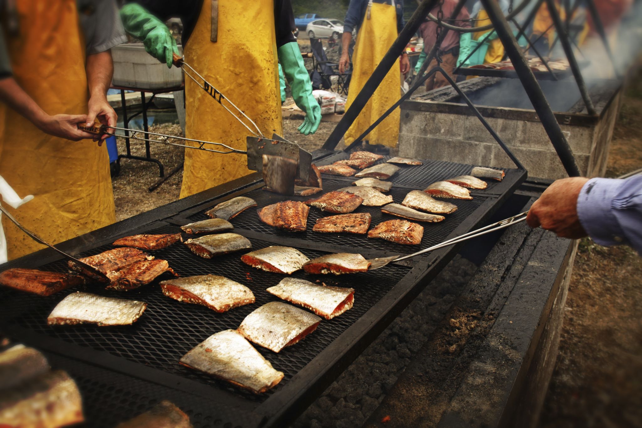 55th World's Largest Salmon BBQ Photo
