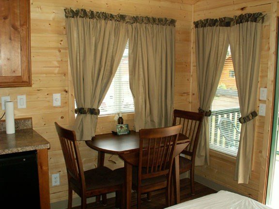 Deluxe cabin interior