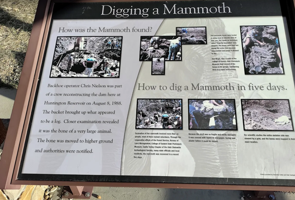 Huntington Reservoir Fishing / Mammoth Site