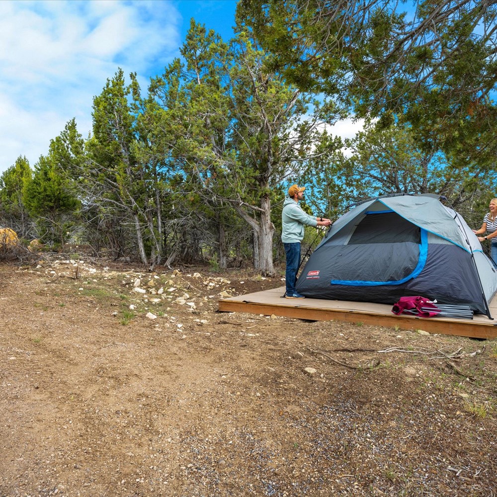 Luxury Tent Sites w/ Platforms