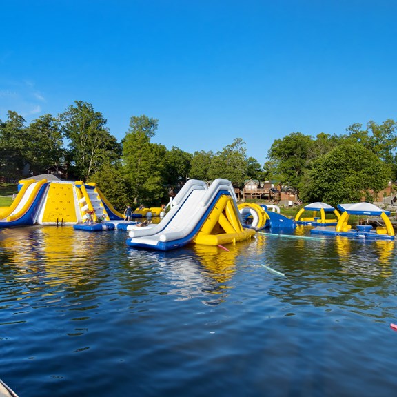 Massive Floating Agility Course