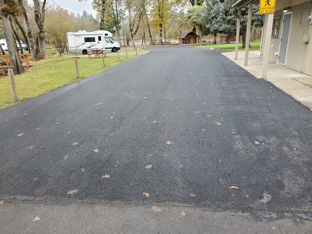 New Paving Just Completed