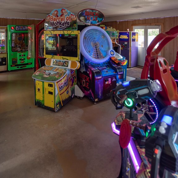 Redemption Style Game Room
