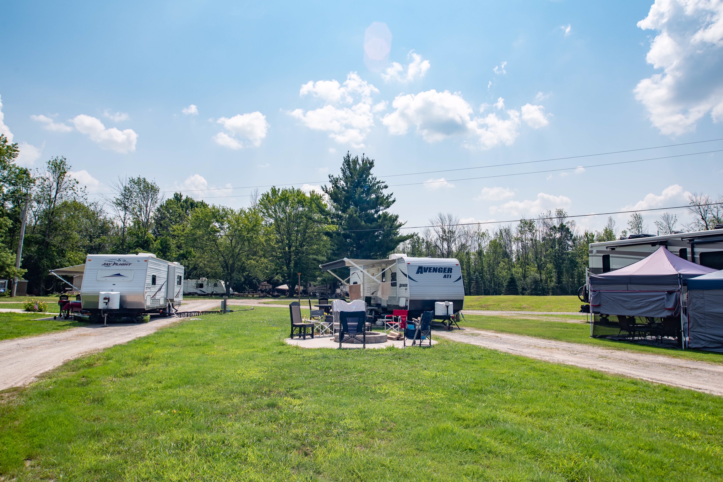 L Section Patio Site