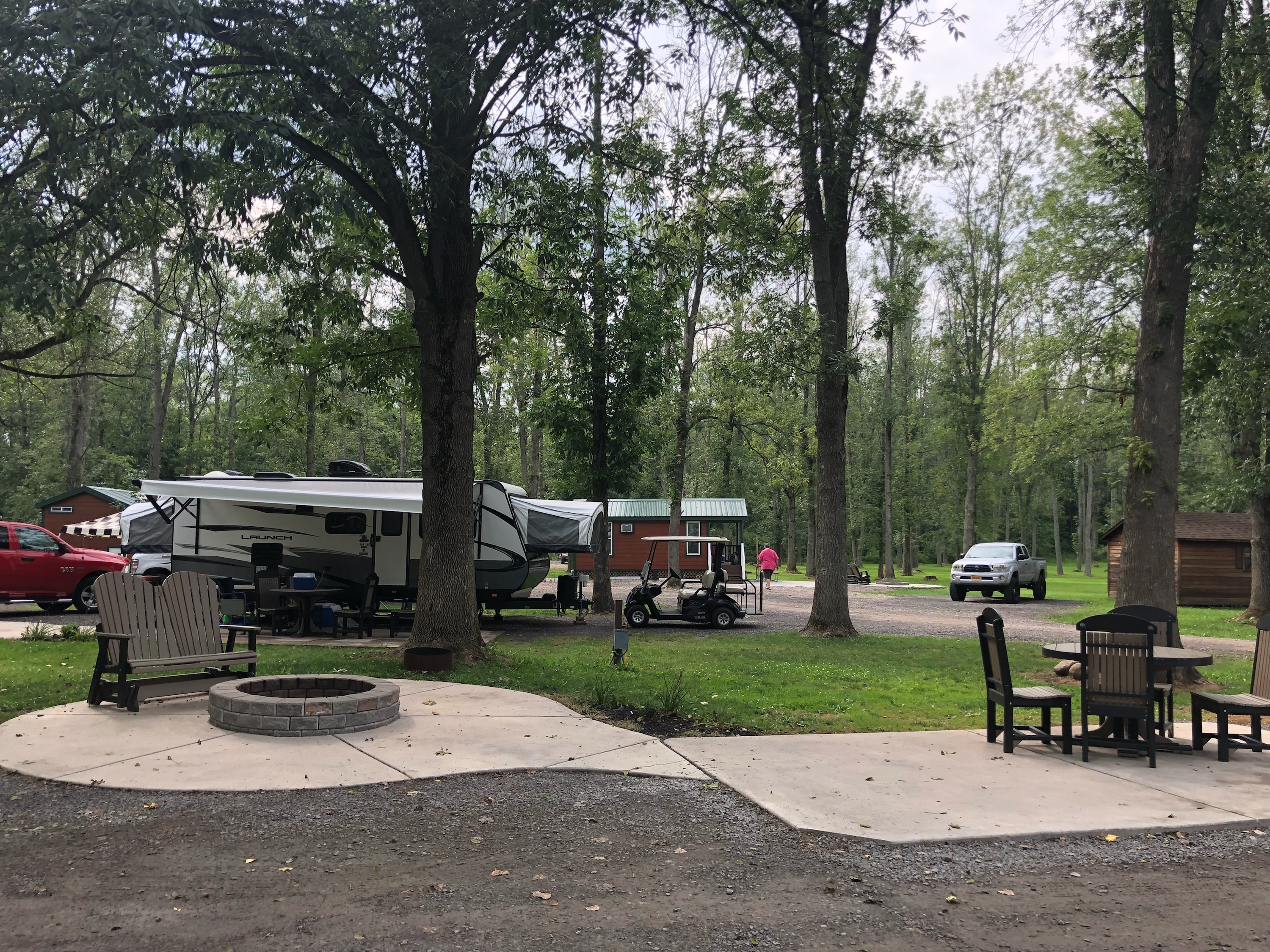F Section Deluxe Patio Site.