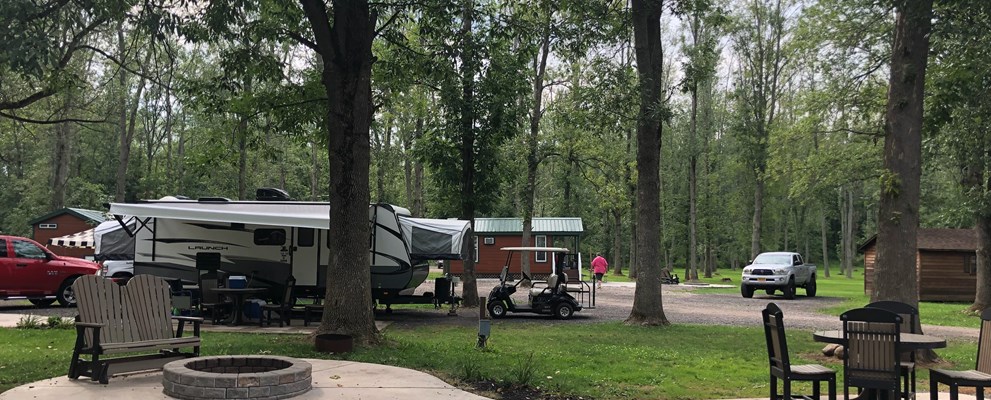 F Section Deluxe Patio Site.