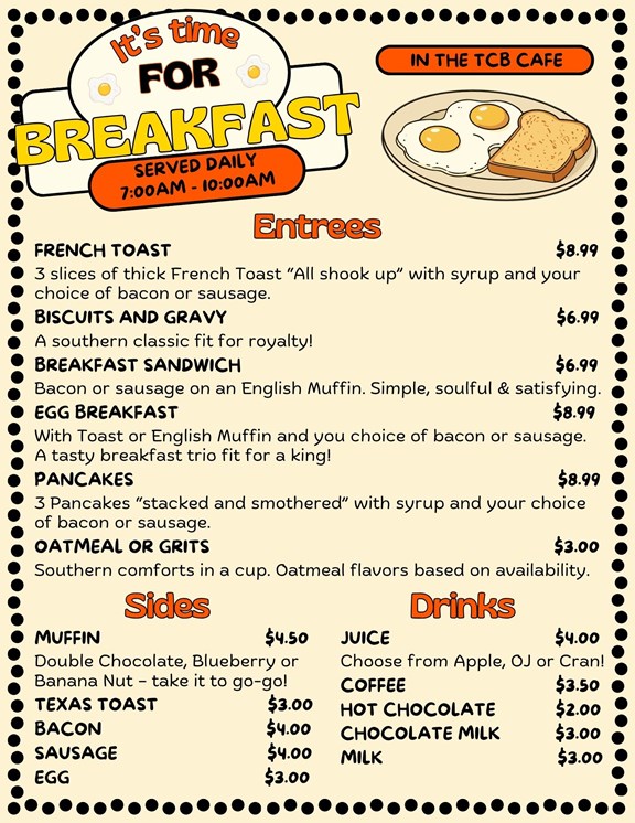 TCB  Breakfast Cafe