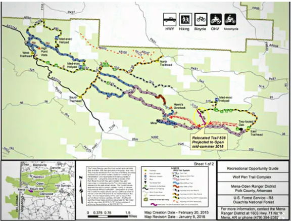 Wolf Pen Gap OHV Trails