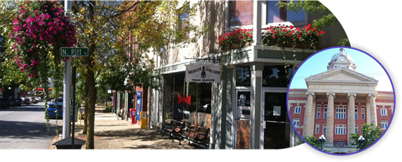 Mercer Courthouse Square - 6 Minutes