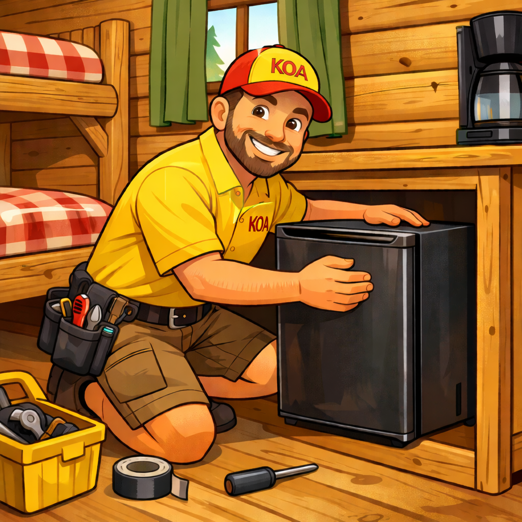 A Cool Upgrade for Cabin Campers: Refrigerators Are Here!
