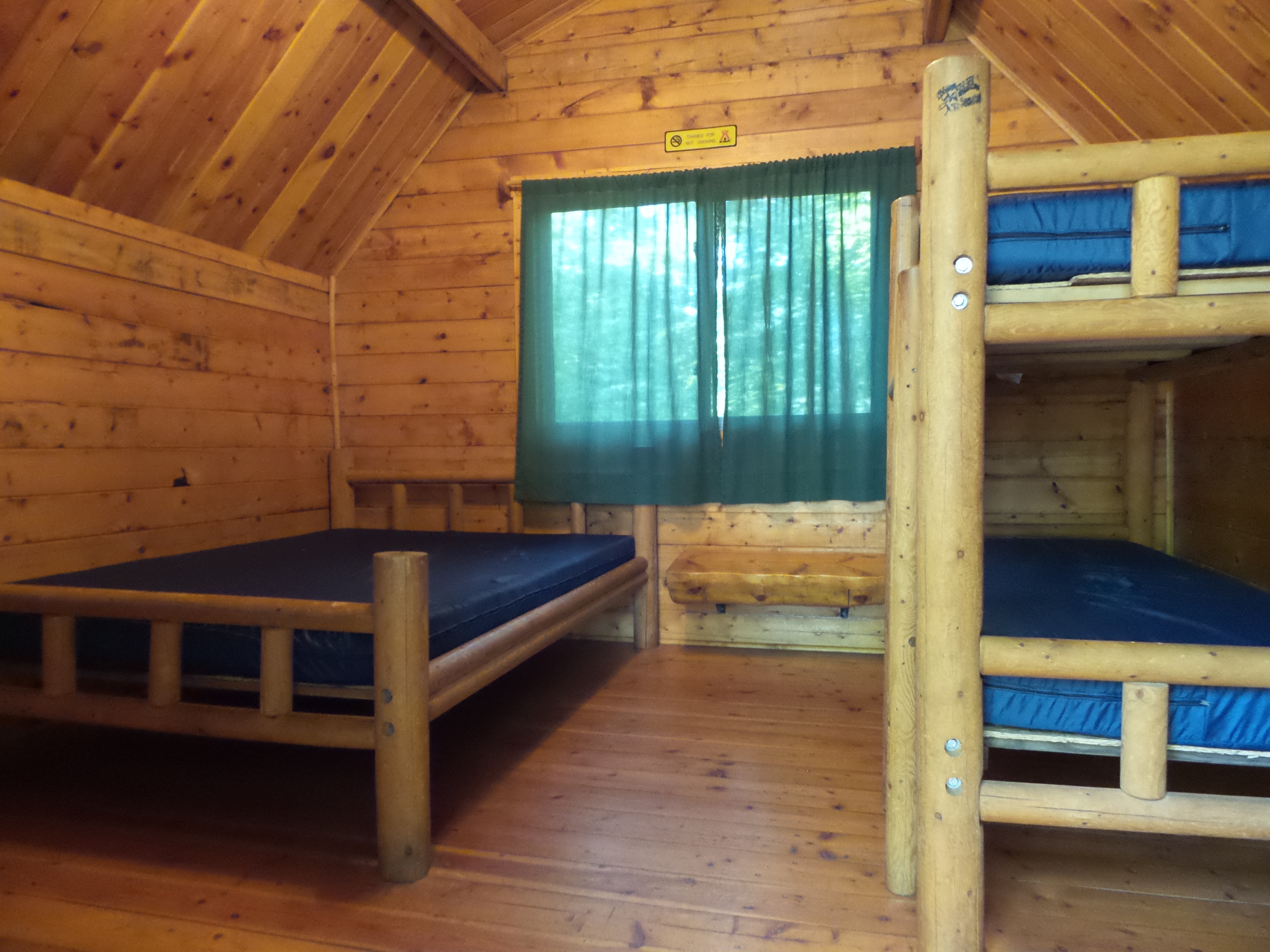 Single Bunk and Full Bed