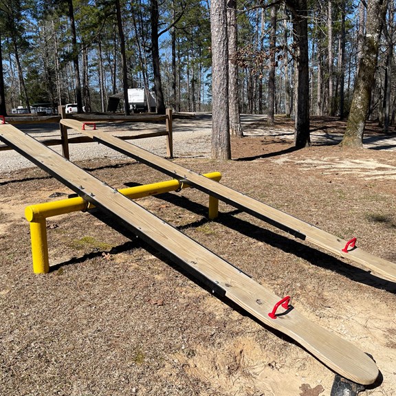 Old Fashioned Teeter Totter