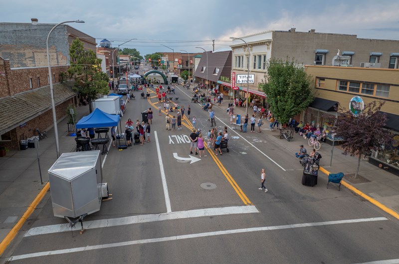 Cowtown Moosic Downtown Photo