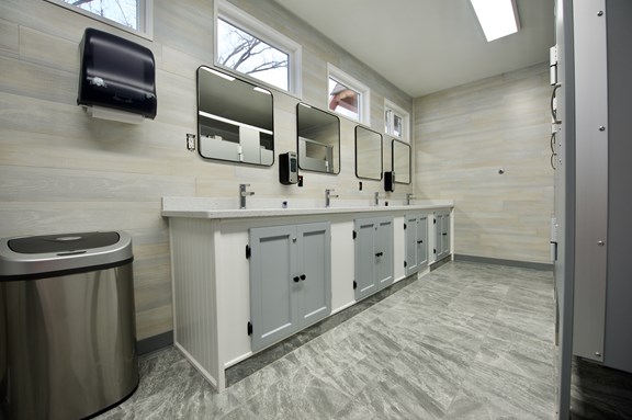 Brand New Women's Restroom