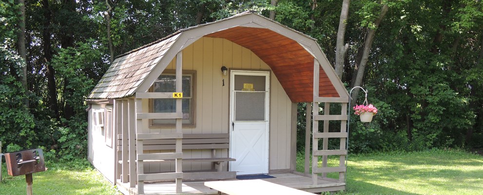 1 Room Camping Cabin (w/o Bathroom)