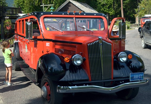 Glacier National Park - 2 ½ hours from campground.  A good day tour from Missoula