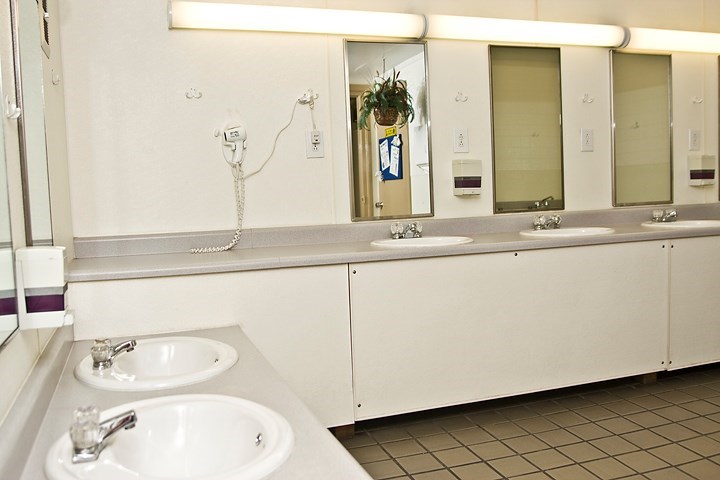 Restrooms & Hot Showers