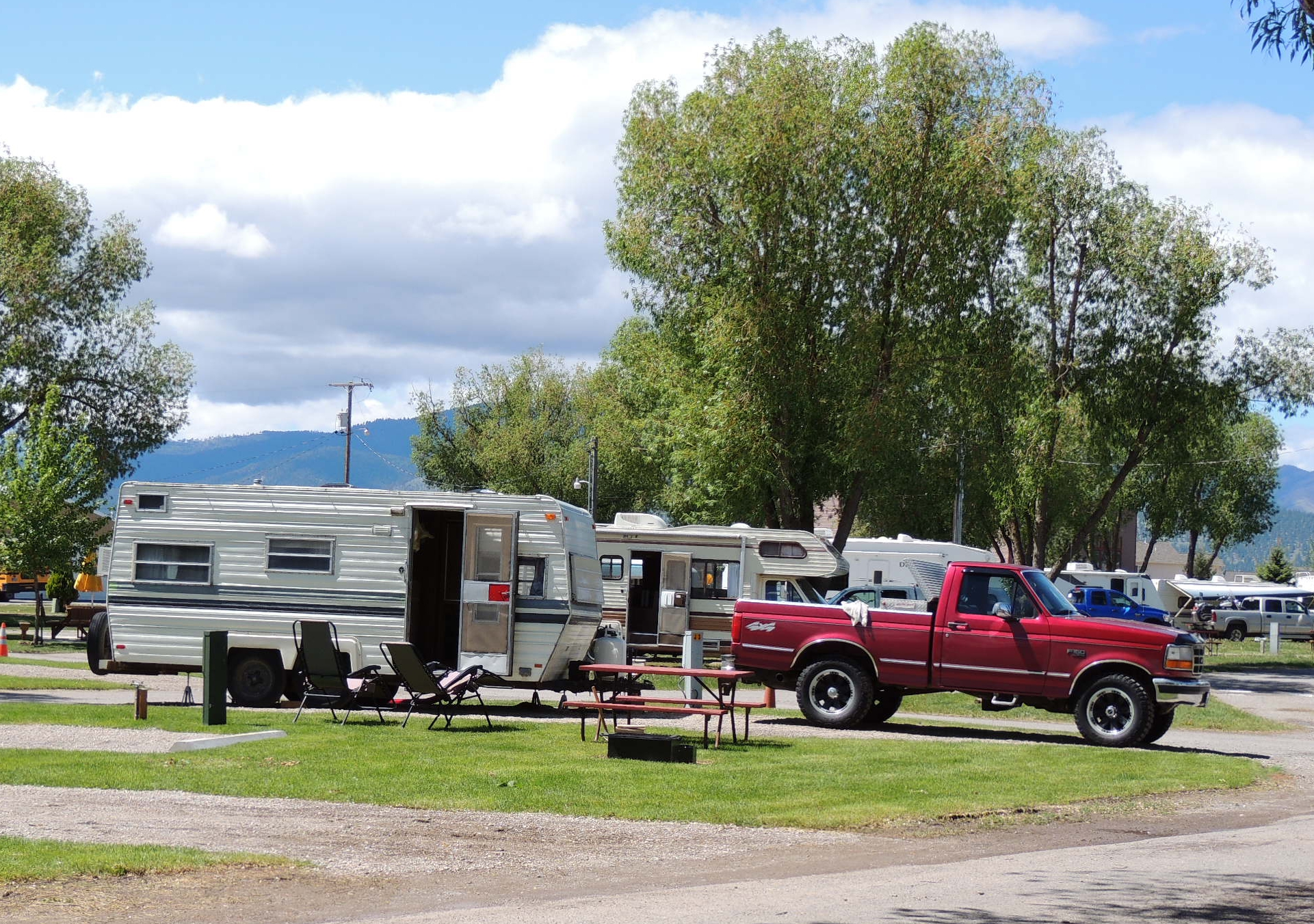 Upgraded RV Site w/fire ring