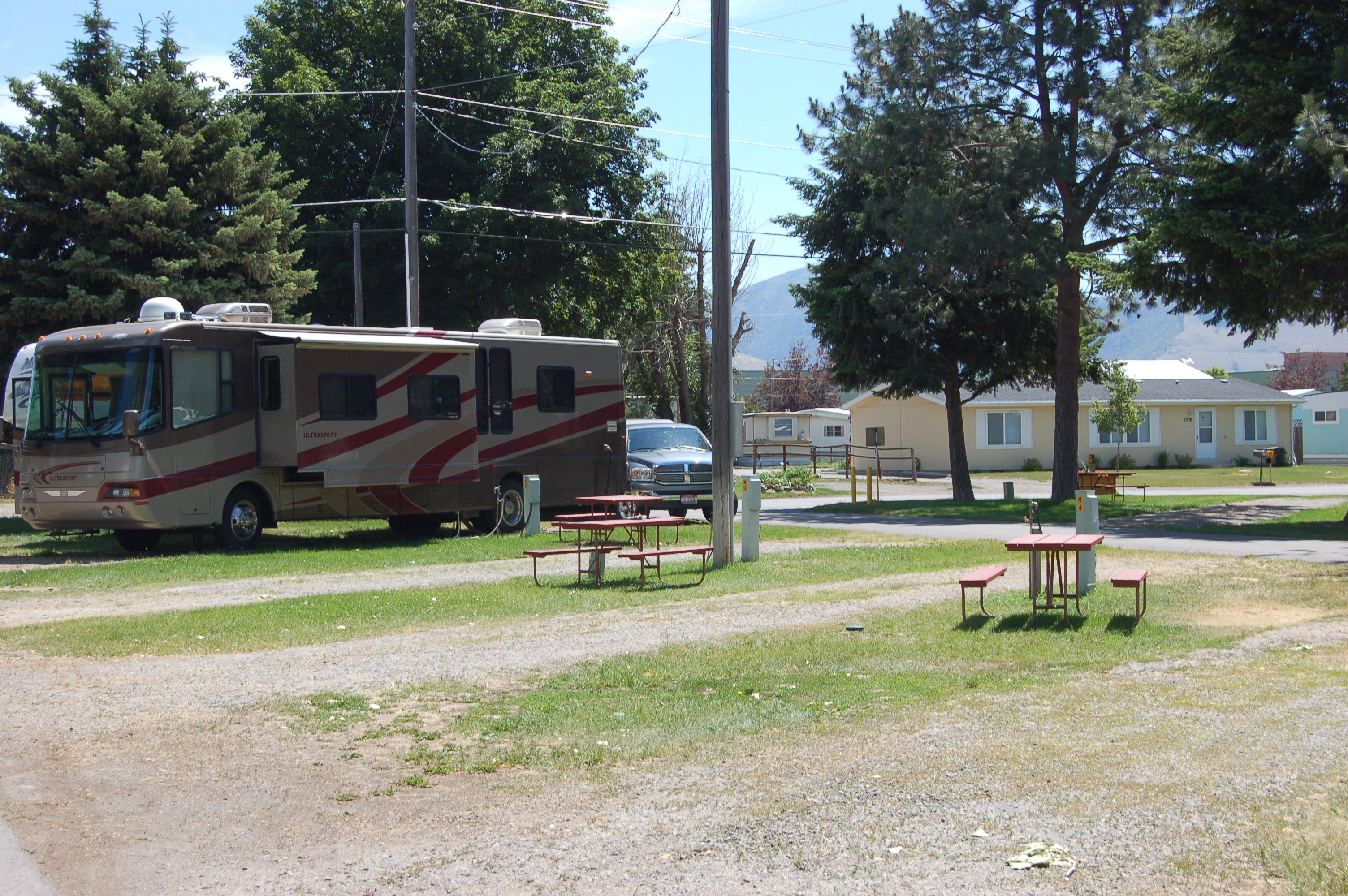 RV sites No Trees