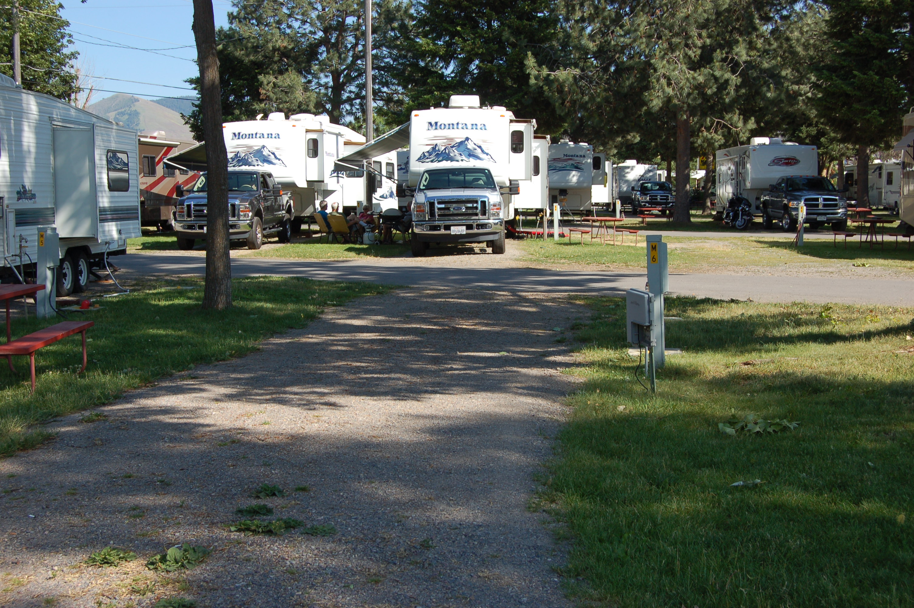 Mid Size RV sites 50 Amp
