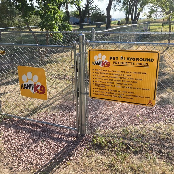 KAMP K9 Entrance