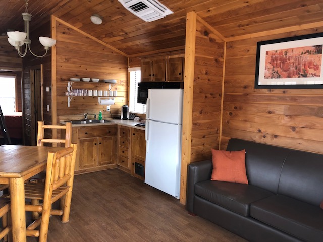 All the comforts of home!