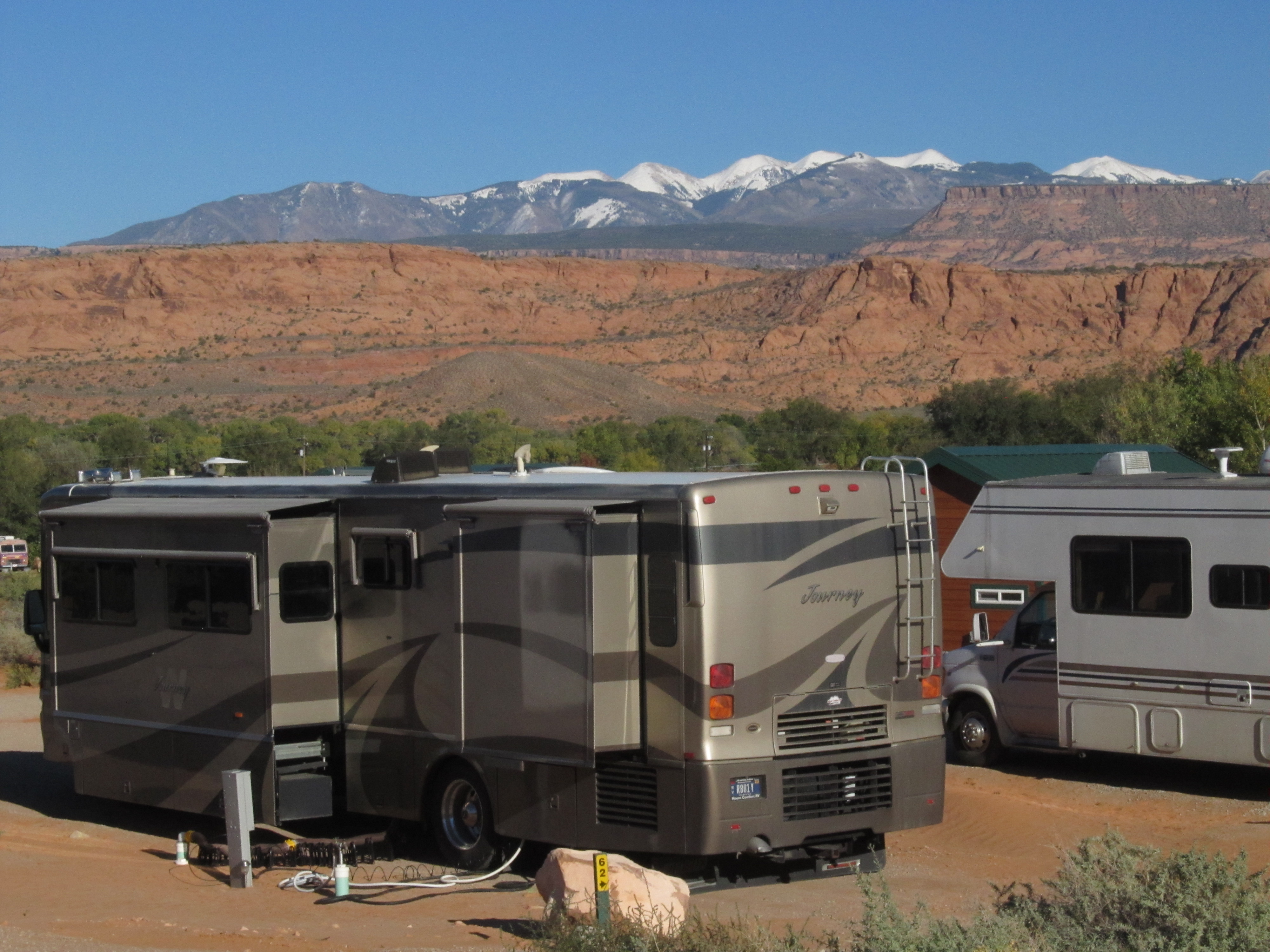 Pull Thru RV SIte