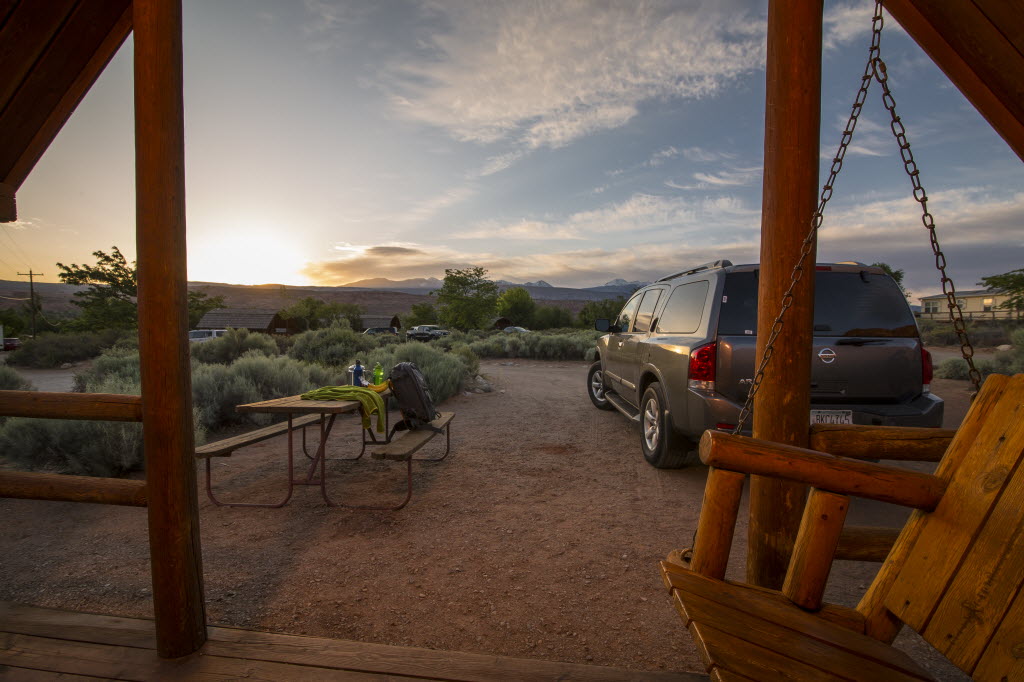 View from a Rustic Cabin
