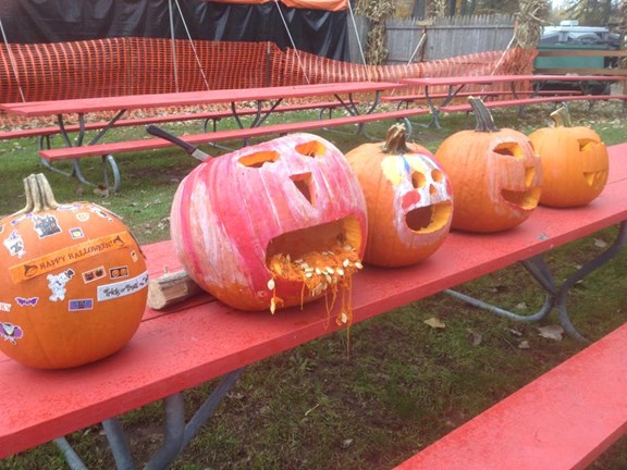 Family Pumpkin Carving
