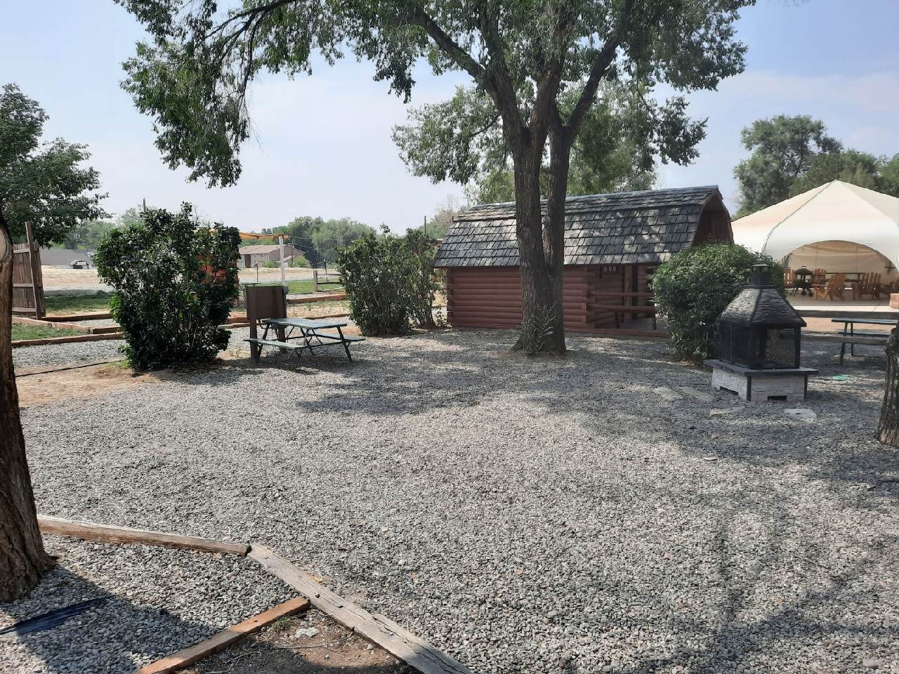 deluxe tent site