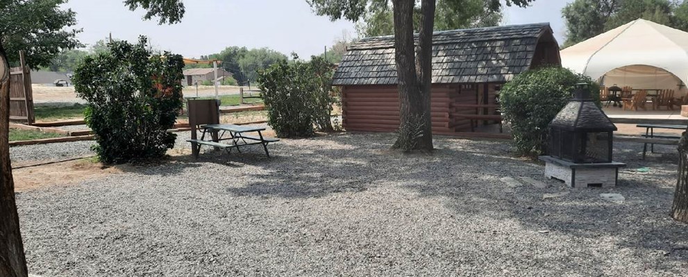 deluxe tent site