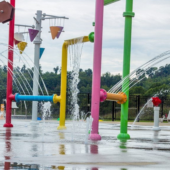 WVU Medicine Children's Splash Pad