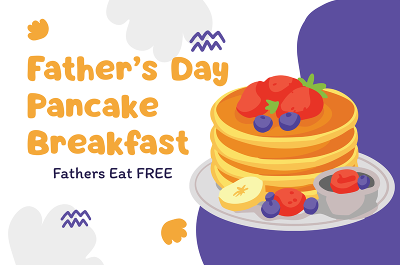 Father's Day Pancake Breakfast Photo